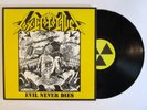 TOXIC HOLOCAUST EVIL NEVER DIES LP NEW REPRESS JOEL GRIND THRASH METAL