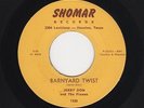 Txs Rockabilly JERRY DON & FLAMES Barnyard Twist/What Kind Of World SHOMAR HEAR