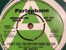 THE HOLLIES - I CAN'T TELL THE BOTTOM FROM  THE TOP UK PARLOPHONE  DEMO R5837 NM