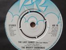 Mighty Diamonds : The Last Dance / Lucky - UK original Roots vinyl demo 7