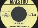 RICHARD FUDOLI: Gwee / Bossa Nova Jumping Bean 45 Hear  (funky Mod Soul Jazz)