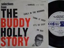BUDDY HOLLY SELECTIONS FROM THE STORY EP AUSTRALIAN CORAL OZ 7