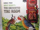 Disneyland SONGS FROM DISNEY THE ENCHANTED TIKI ROOM DISNEYLAND 45 w/PS