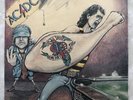 ACDC Dirty Deeds Vinyl Record - Alberts Blue Roo First Press