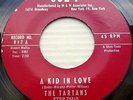 TARTANS white doowop ORIGINAL Cue-P 45 MY LITTLE SUGAR b/w A KID IN LOVE PC311
