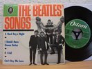 BEATLES SONGS EP 1964 in mint GERMAN ODEON rare 7'' SINGLE - HARD DAYS NIGHT