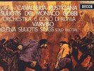 DECCA SET 343-4 WBG UK - MASCAGNI - CAVALLERIA RUSTICANA - RECITAL 2LP - NM
