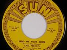 CARL PERKINS: Glad All Over / Lend Me Comb SUN Rockabilly Vinyl 45 NM- MP3
