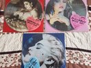 Madonna 3×Japan Vinyl Picture Disc Ltd True Blue/Like A Virgin/The First Album