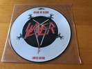 SLAYER - REIGN IN BLOOD - 1988 UK PICTURE DISC LP LONPP 34 NM  LOTS MORE SLAYER