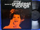 LP BRENDA LEE - MY GREATEST SONGS // GERMAN BRUNSWICK - TOP ZUSTAND  VG++ MINT-