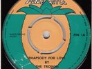 60s 70s Skinhead Reggae THE TROJANS rhapsody for love Rare 1970 UK 7