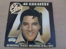 ELVIS PRESLEY DOUBLE  LP - 40 GREATEST incl 18 No 1 HITS ADE P12