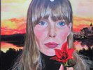 JONI MITCHELL CLOUDS LP Textured Sleeve UK Reprise RSLP 6341 1969 Steamboat EX