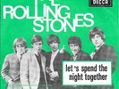 THE ROLLING STONES 45 LETS SPEND THE NIGHT TOGETHER+PS BELGIUM RARE 1967
