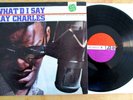RAY CHARLES WHAT'D I SAY MONO LP