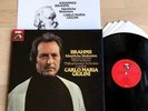 BRAHMS Complete 4 Symphonies CARLO MARIA GIULINI 1stPress HMV 4LP Box MINT