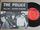The Police - Fall Out 1977 UK 45 ILLEGAL 1st ISSUE PUNK/KBD