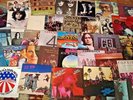Classic Rock Record Albums x 36 - KISS Elton MEATLOAF Doors STONES Eagles HEART