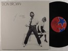 DON BROWN Come On  FIRST AMERICAN LP VG+ autographed aor modern soul