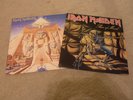 IRON MAIDEN - Powerslave & Piece of Mind - 2 x UK LP Bundle - VG