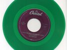 THE BEATLES 'Norwegian Wood' 45  Capitol GREEN Vinyl Original MINT DEMO