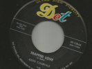 ROCKABILLY bw/ POPCORN - KEITH COURVALE -  TRAPPED LOVE   -HEAR BOTH -1958 DOT