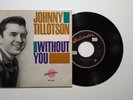 JOHNNY TILLOTSON WITHOUT YOU+3 HELIODOR 463044 GERMANY EP+PS US EARLY 60'S TEEN