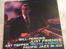Original Art Pepper & Bill Perkins LP, Just Friends, Pacific Jazz, red label M-