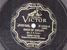 22p.  Carter Family - River of Jordan & Keep On the Sunny Side - Victor 21434