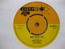 Errol English, Once In My Life on UK Big Shot label .Ex/Ex