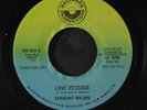 SARGEANT & MALONE: Love Message / I Know Who You Are 45 (dj, Modern Soul Disco