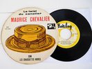 MAURICE CHEVALIER WITH LES CHAUSSETTES NOIRES EP MADE IN PORTUGAL 7 LE TWIST BEP
