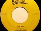 GEORGE JONES STARDAY 45 YOU GOTTA BE MY BABY/IT'S OK