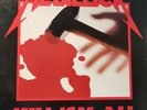 Metallica ?– Kill 'Em All - LP Original UK 1983 misprint sleeve MFN 7 c/w inner