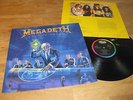 MEGADETH Rust In Peace LP RARE 1990 Capitol w/OIS |Metallica, Forbidden|