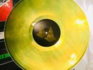 Kraftwerk - Oscillator Green Marbelled Vinyl LP 12” Album VG Cond Man Machine