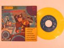CAPTAIN VIDEO RECORD with RARE PUPPET SHOW SLEEVE Yellow Wax 45 RANGERS SOTI