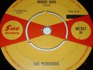 THE PLEASURES Music City 1965 SUE 1st Press  BRILLIANT EXAMPLE