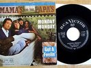 THE MAMAS AND THE PAPAS RARE GERMAN 45+PIC SLEEVE MONDAY MONDAY/GOT A FEELIN'