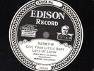 24e. Ermine Calloway - Lots of Lovin' & I Want to Be Bad - Edison Electric 52567