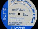 SONNY ROLLINS VOL.2 / BLUE NOTE BLP 1558/ THELONIOUS MONK / RVG+EAR / PLAYS N/M
