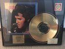 ELVIS PRESLEY....Gold Record Award 5 ... 24ct Gold Framed