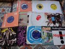 SET OF 12 ROLLING STONES 45 & 28 RARE SINGLES & EPS 1 PIC DISC