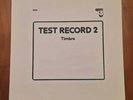 OPUS 3 TEST RECORD 2 TIMBRE - MINT CONDITION RARELY USED
