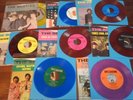 the beatles deccagone colored vinyl decca sessions set of 7 singles + bonus EP