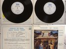 VEILLÉE DE NOEL-Rare 2xLP 25cm-Radio Luxembourg 61-Gilbert CESBRON-BREL-BRASSENS