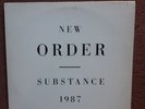 NEW ORDER SUBSTANCE FACTORY DOUBLE VINYL UK PRESS 1987 EX CON ALBUM SAVILLE