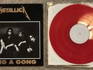 Metallica Red Vinyl Bang A Gong Black Sleeve 12” LP Record Live ‘89 *Rare*