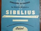 Sibelius: Violin Concerto - Camilla Wicks / Ehrling **Capitol CTL 7026 ED1 LP**
